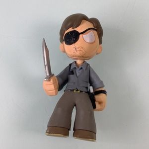 Funko Mystery mini Walking death The Governor figure one eye knife EUC